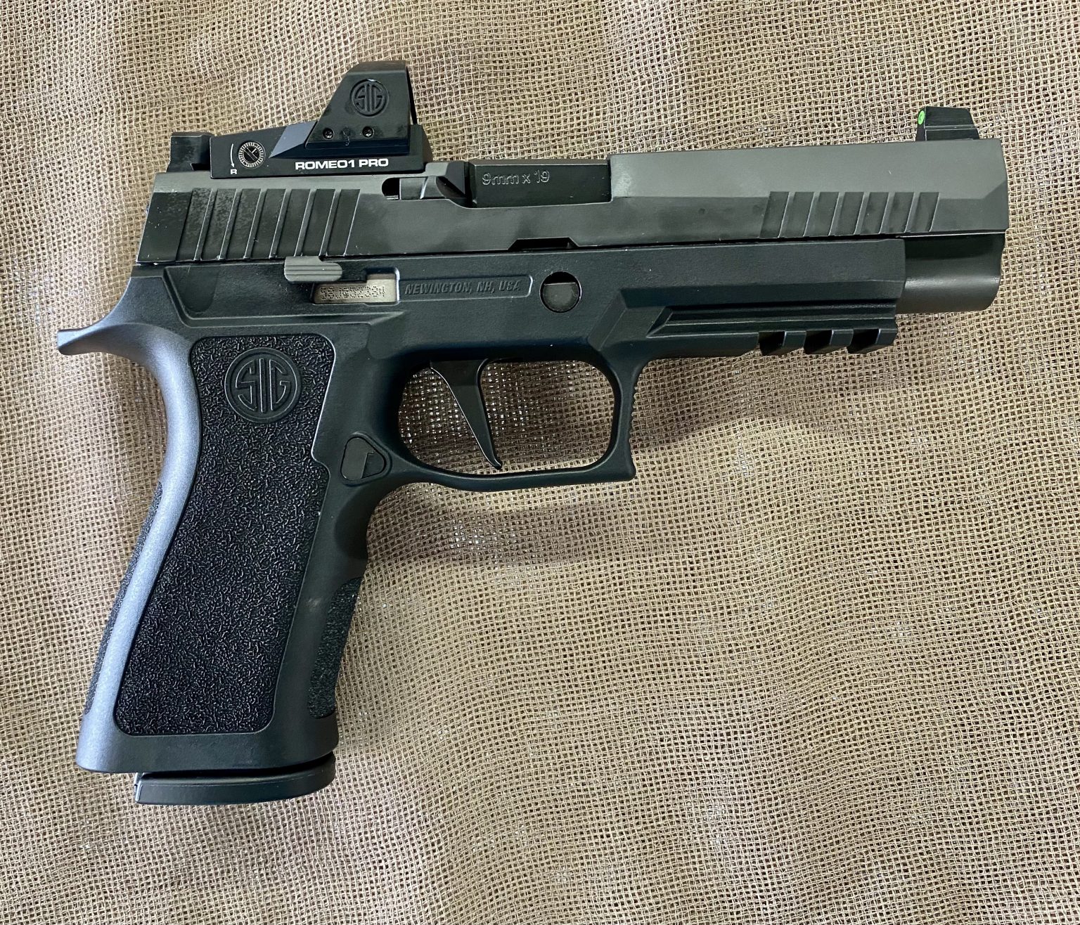 A Look At The Sig Sauer P320 9mm Pistol ADC